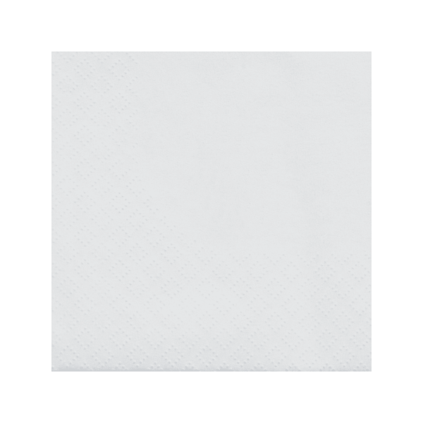 Serviette 33 cm weiß 3-lagig, 1.600 Stück (20 x 80)