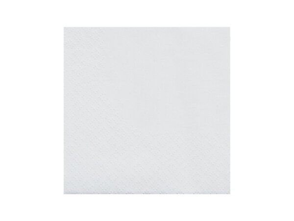 Serviette 33 cm weiß 2-lagig, 2.000 Stück (20 x 100)