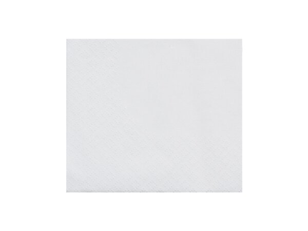 Serviette 24 cm weiß, 2.000 Stück (20 x 100)