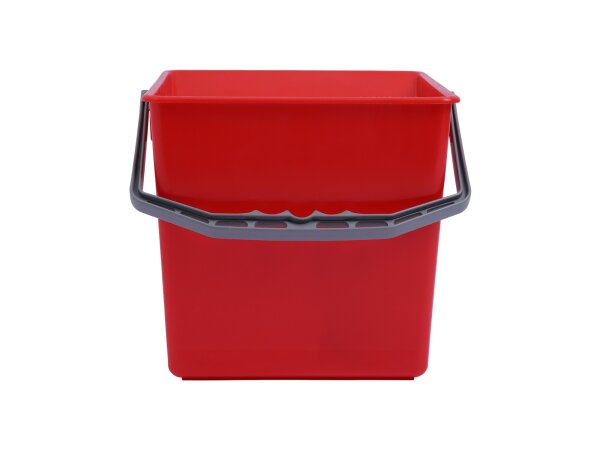 BUCKET – Reinigungseimer 6 l, rot