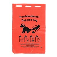 HDPE Hundekotbeutel mit Druck, 2.000 Stück (40 x 50)