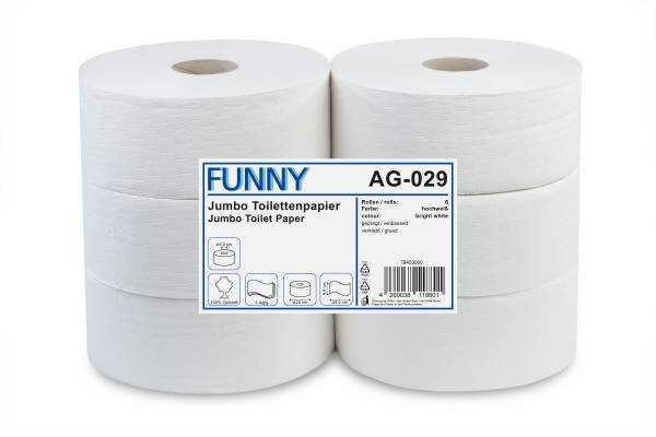 Jumbo-Toilettenpapier 3-lagig