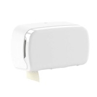 Toilettenpapierspender für 2 Rollen matt