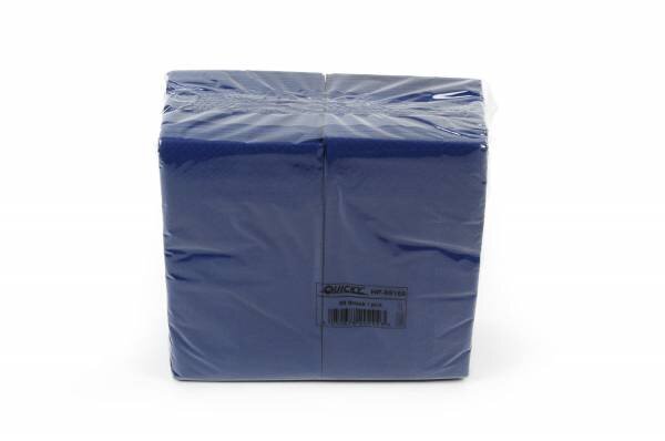 Farbige Tafelserviette, 33 x 33 cm, 2-lagig, 1.280 Stück (16 x 80)